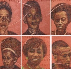 LE GÉNOCIDE DES TUTSI AU RWANDA. Peintures